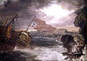 unknow artist Oil painting of the East Indiaman oil painting picture wholesale